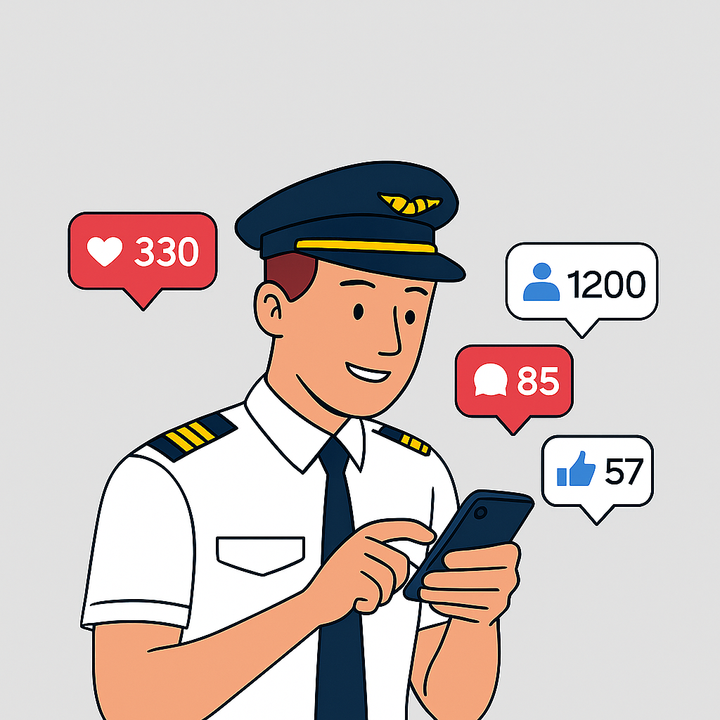 Aviation and Social Media: The Double-Edged Sword for Young Pilots